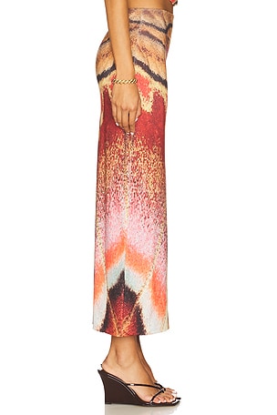 Feners Tu x Mi Skirt in Orange. Size XL. Also