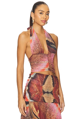 Feners Festa Top Day in Brown