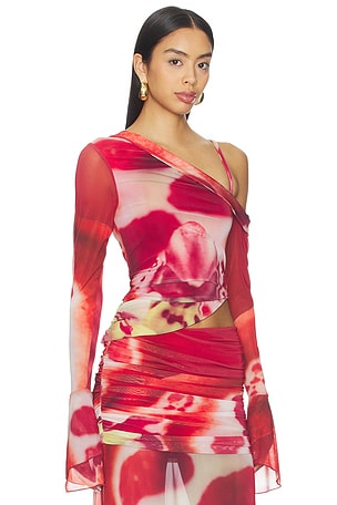 Feners Susurro Top in Red