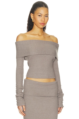 Feners Caricia Top en Taupe