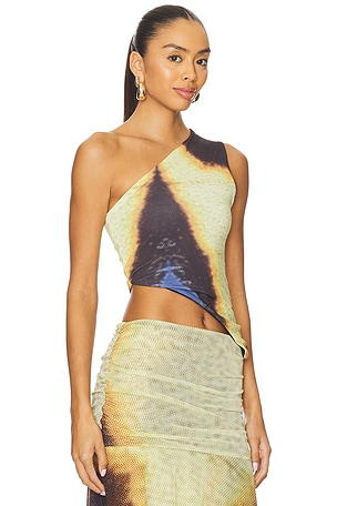 Feners Besos Night Top in Cream