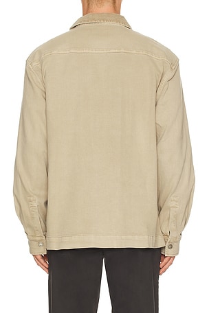 Fair Harbor Seaport Chore Jacket in Brown