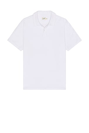 The Terry Short Sleeve Polo Fair Harbor