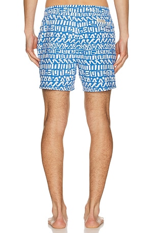 Fair Harbor Bungalow Swim Trunk in Blue