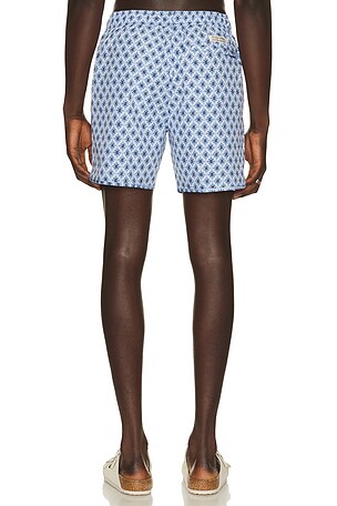 Fair Harbor Anchor Swim Short in Blue