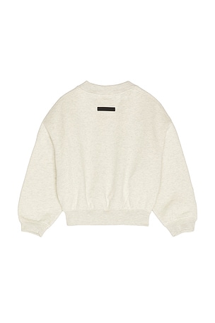 Fear of God ESSENTIALS Kids Classic Crewneck Sweatshirt in Grey