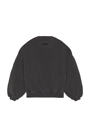 Fear of God ESSENTIALS Kids Training 90's Crewneck Sweatshirt in Black. Size 2/3. Also