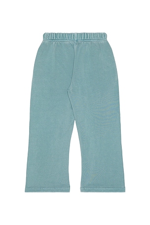 Fear of God ESSENTIALS Kids Signature Flare Sweatpant in Blue. Size 6/7. Also