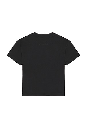 Fear of God ESSENTIALS Kids Signature Classic Short Sleeve Tee in Black