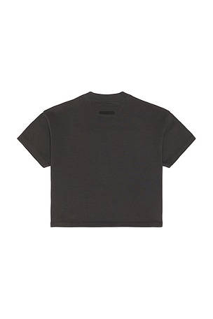 Fear of God ESSENTIALS Kids Training 90's Short Sleeve Tee in Black. Size 2/3. Also