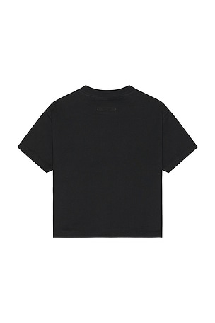 Fear of God ESSENTIALS Kids Classic Short Sleeve Tee in Black