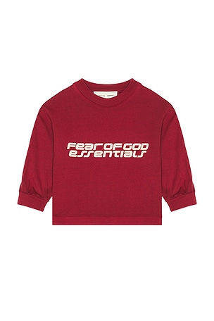 Kids Long Sleeve Tee Fear of God ESSENTIALS