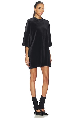 Fear of God ESSENTIALS 90's Shirt Dress in Black