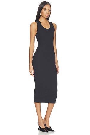 Fear of God ESSENTIALS Fitted Long Tank Dress in Black