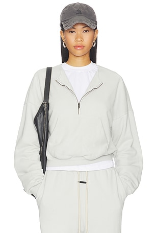 JERSEY RELAXED HALF ZIP Fear of God ESSENTIALS