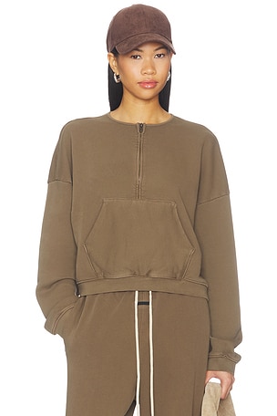 JERSEY RELAXED HALF ZIP Fear of God ESSENTIALS