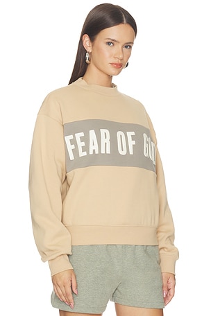 Fear of God ESSENTIALS Classic Sweatshirt in Nude