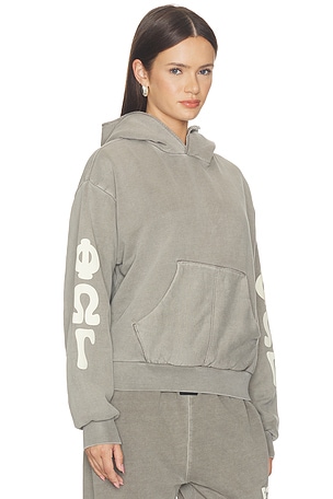 Fear of God ESSENTIALS 90's Fleece Hoodie in Grey