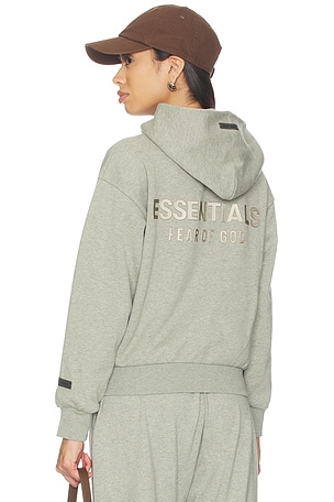 Fleece Classic Fit Hoodie Fear of God ESSENTIALS