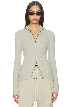 Soft Rib 2-way Zip-up Jacket Fear of God ESSENTIALS