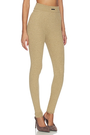 Fear of God ESSENTIALS Rib Knit Legging in Tan