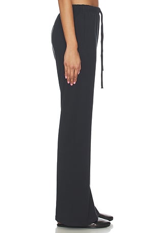 Fear of God ESSENTIALS Signature Classic Fit Flare Sweatpant in Black