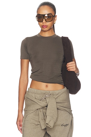 Fitted Short Sleeve Tee Fear of God ESSENTIALS