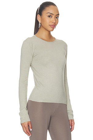 Fear of God ESSENTIALS Slim Long Sleeve Tee in Grey