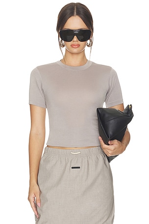 Soft Rib Fitted T-shirt Fear of God ESSENTIALS