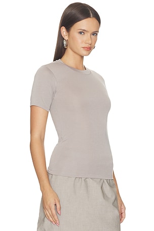 Fear of God ESSENTIALS Soft Rib Fitted T-shirt in Grey