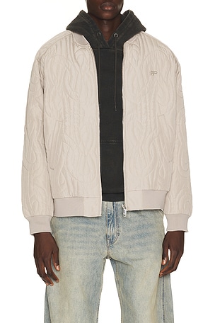 Quilted Bomber Jacket Filling Pieces