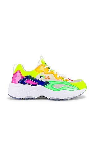 Fila RAY TRACER TL White Knockout Pink Prince Blue REVOLVE