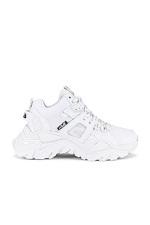 Fila Cage Mid Mixed Media Sneaker in Colors REVOLVE