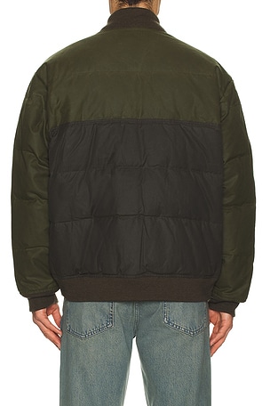 Filson Down Bomber Jacket in Olive
