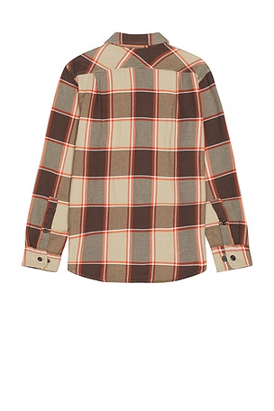 Filson Vintage Flannel Work Shirt in Brown