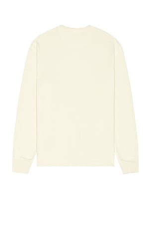 Filson Waffle Knit Thermal Henley in Cream