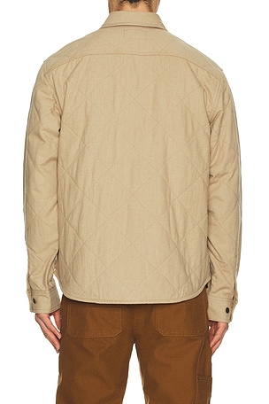 Filson Insulated Flannel Shirt in Taupe. Size XL/1X. Also