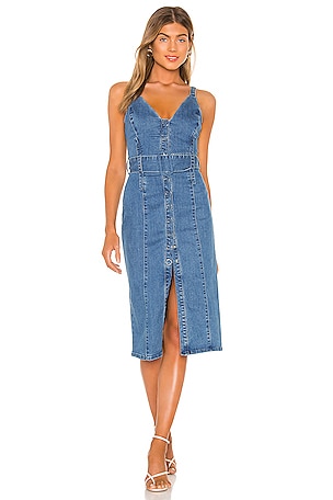 blue dress for baby girl FINDERS KEEPERS Odom Knit Dress