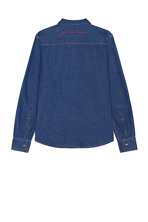 FIORUCCI Denim Shirt in Blue