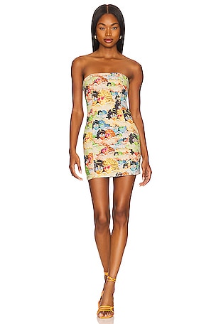 Angels Print Dress FIORUCCI