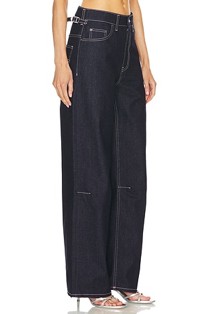 FIORUCCI Baggy Jeans in Denim-Dark