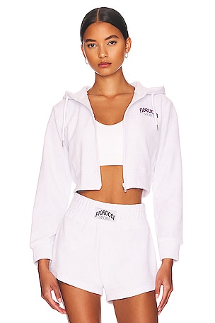 Fiorucci cropped hoodie best sale