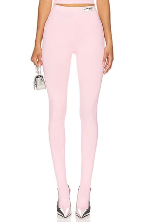 Baby Pink Footed Leggings FIORUCCI
