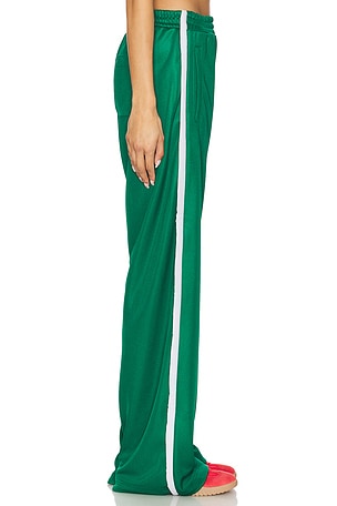 FIORUCCI Puffy Piping Track Trousers in Green