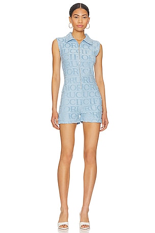 Boucle Towelling Play Suit FIORUCCI