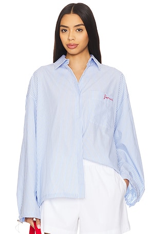 Embroidered Drawstring Shirt FIORUCCI