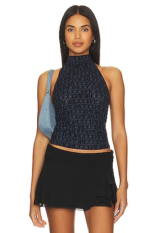 Monogram Halter Top FIORUCCI