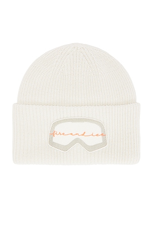 Bogner Fire + Ice Zaida Beanie in White