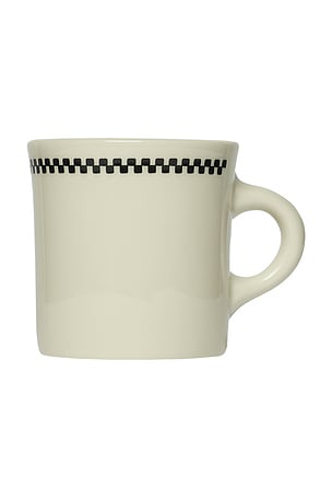 Checkerboard Diner Mug Fish's Eddy