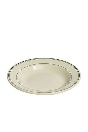 Fish's Eddy Greenband Soup Bowl